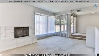 Priced at $750,000 - 7621 Anita Lane, Huntington Beach, CA 92647