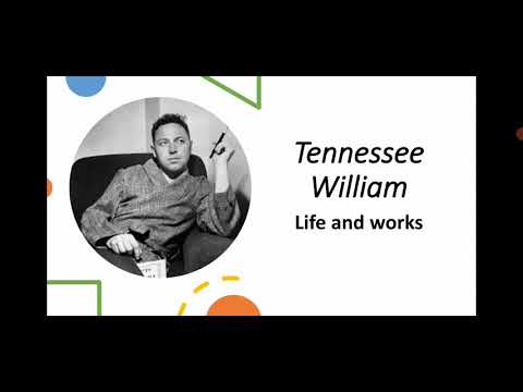Video: Tennessee Williams: Tərcümeyi-hal, Yaradıcılıq, Karyera, şəxsi Həyat