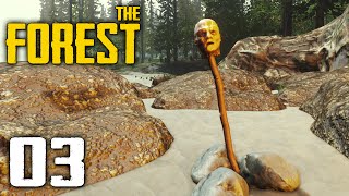 Lets Survive: The Forest - Ep.03 - The Simple Effigy & Log Holder