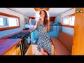 Custom Self-Built Truck Camper - Solo Woman