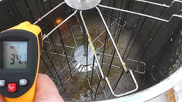 Honey Harvesting Step 3 of 3 - Filtering, Settling and Pouring the Honey into Jars