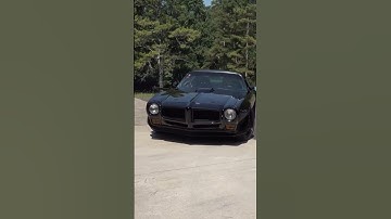 1973 Pontiac Trans Am Autocross Street Car One Angry Bird