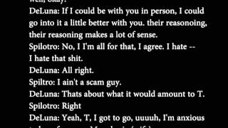 Carl Deluna calls Tony Spilotro Information