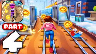 Subway Princess Runner - Gameplay Walkthrough Part 4 - Princess Subway Surfers (iOS, Android) screenshot 2