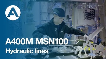 9. How to build an A400M - Hydraulic lines