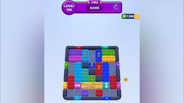 [solution\walkthrough]color block jam - level 156
