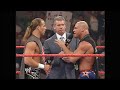 Kurt angle shawn michaels  mr mcmahon segment before raw homecoming  sept 26 2005