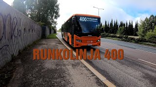 HSL Runkolinja 400 by Petteri Visala 2,010 views 8 months ago 7 minutes, 57 seconds
