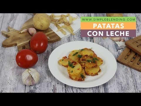 Video: Cómo Cocinar Patatas Guisadas En Leche