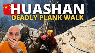 The Truth Behind the World's Deadliest Hike 😱 (Mount Huashan, China Travel Vlog)