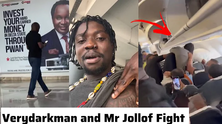 Verydarkman and Mr Jollof Fight inside Plane & Regina Daniels wan Expose Ned Nwoko 