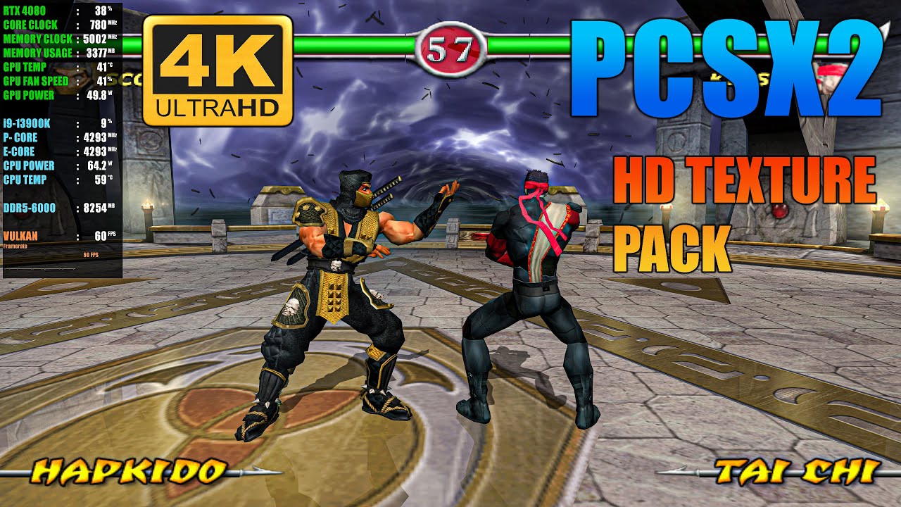 Mortal Kombat Deception with HD Texture Pack 4K 60FPS UHD