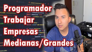 Programador software developer en empresas medianas/grandes: ¿Cómo es el trabajo?