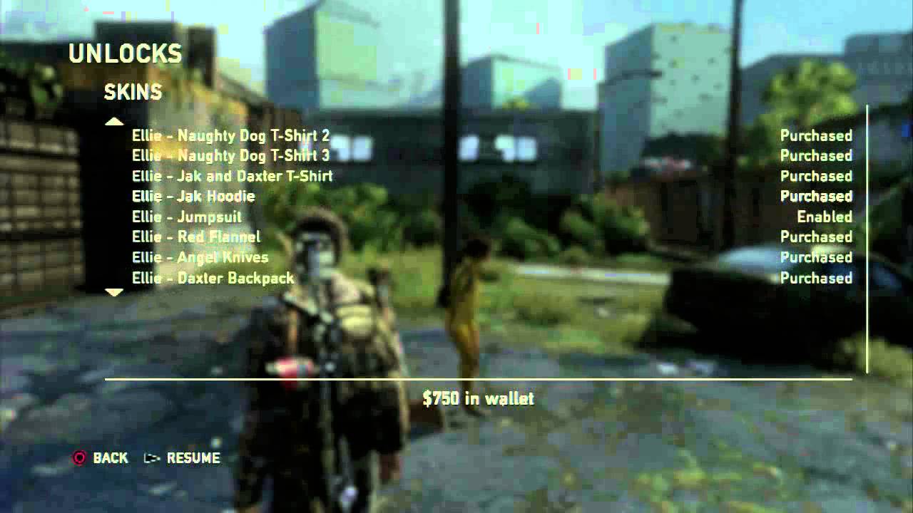 The Last of US PS3 HACK, Unlock Everything