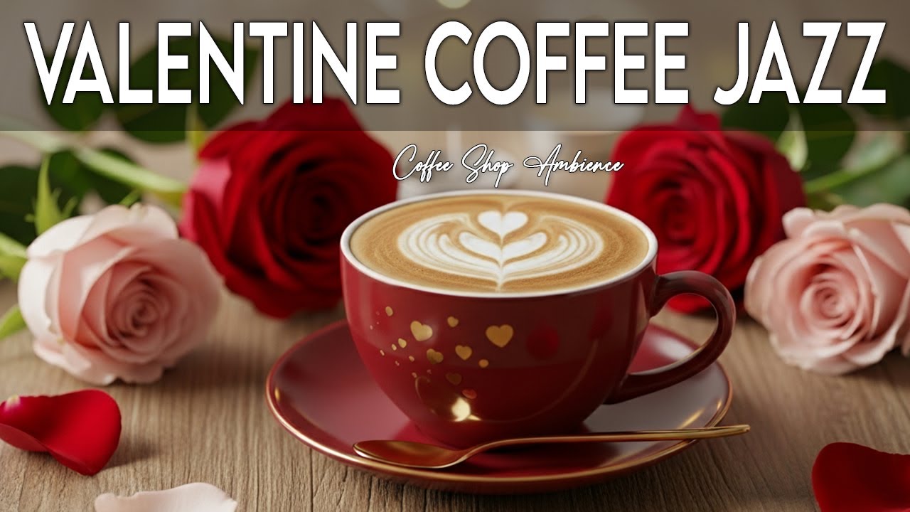 Romantic Valentine Coffee Jazz 💗 Exquisite Bossa Nova & Soft February Jazz Ambience for Relaxation