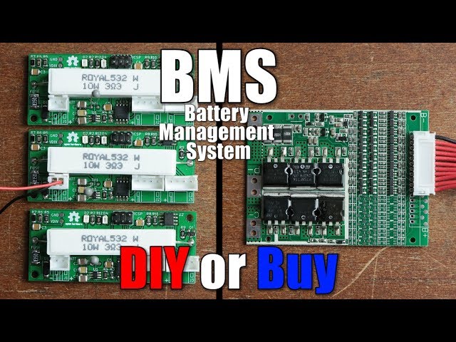 BMS (Battery Management System) || DIY or Buy || Properly protecting Li-Ion/Li-Po Battery Packs class=