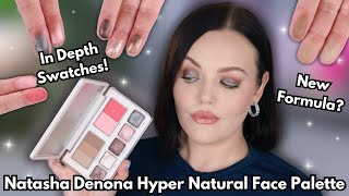 Natasha Denona Hyper Natural Face Palette! Review, Swatches & Look ✨
