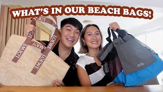 What's In Our Beach Bag ft. Vince Uy | Laureen Uy
