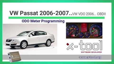 www.x-tool.org VW passat 2006 Odometer Programming