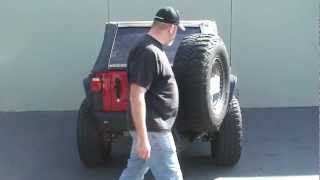 MetalCloak Rear Tire Carrier for Jeep TJ/LJ & JK Wranglers
