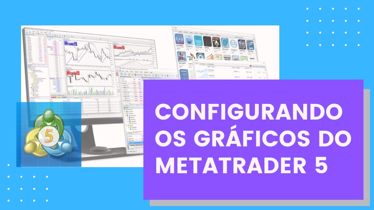 Como configurar os gráficos do MetaTrader 5 - YouTube