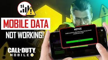 How to Fix Mobile Data Not Working on Call of Duty on iPhone | Mobile Data Issue in COD
