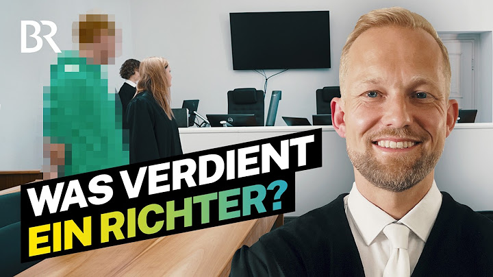 Richter statt Anwalt trotz weniger Gehalt: Karriereweg mit Jurastudium I Lohnt sich das? I BR