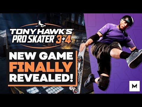 Tony Hawk's Pro Skater 3 + 4 Remake Revealed 🛹 BRAND NEW GAME Announcement, Trailer & First Details!
