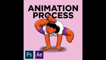 CHARACTER ANIMATION | Photoshop & After Effects Process