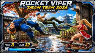 [OpenBoR] Rocket Viper Dream Team 2026 Guy Edition - Secret Characters Unlocked - Full Longplay!