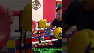 CANELO SHOWING POWER IN CAMP FOR JOHN RYDER