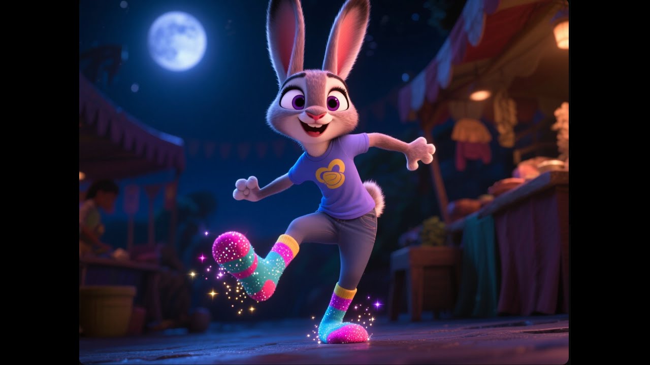 Zippy Rabbit Zippy the Rabbit midnight adventure to the enchanting Moonlight Market😂 ...