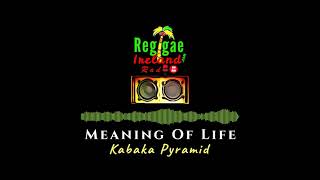 Kabaka Pyramid - Meaning of Life - Audio Visualizer