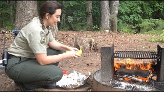 How to make banana boats over a campfire