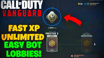 COD VANGUARD GLITCHES: BESTE WERKENDE ONBEPERKTE SNELLE XP BOT LOBBY GLITCH NA PATCH 1.09!