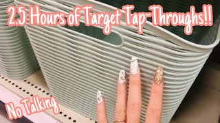 🎯 ASMR * Tapping through TARGET!!! * 2.5 Hr Compilation * Tapping & Scratching