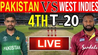 ?LIVE Pakistan vs west indies 4th t20 ||Live cricket match today||Ptv sports live