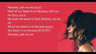 Video thumbnail of "Camila Cabello, Daddy Yankee   Havana REMIX   LYRICS LETRA"