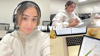 UNIVERSITY VLOG | writing a research paper, school updates, mini fall clothing haul, etc.