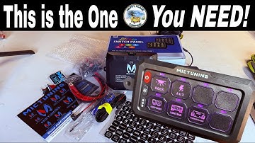 MicTuning 8 Gang Loaded Feature Switch Panel -Is It Worth It?