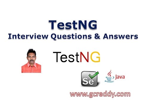 TestNG Testing Framework Interview Questions and Answers