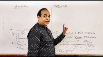 class | | NEET | JEE 12 MEEC Ammeter and Voltmeter