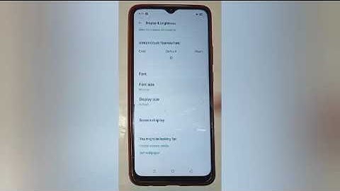 realme c25y | How to increase font size in realme c25y, increase font size setting