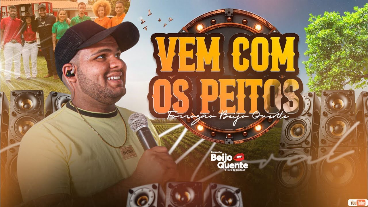 VEM COM OS PEITOS / FORROZÃO BEIJO QUENTE - O Moral de Carolina! (CLIPE OFICIAL)