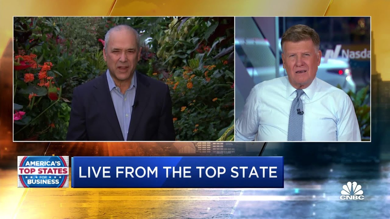 CNBC's Top State for Business countdown hint wrapup YouTube