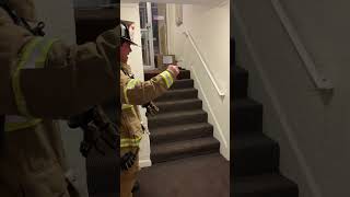 Fireman Communicates With Non Verbal Kid In Sign Language