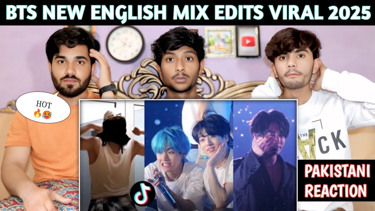 Bts New English Mix Edits 2025 - Pakistani Reaction - Usman Rajpoot