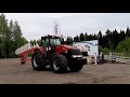 День поля в Кировской области 2019, трактор CASE MAGNUM 310 и отборочный плуг от KUHN MULTILIDER