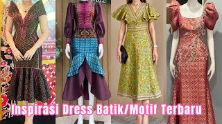 26 BATIK DRESS MODELS| LATEST MOTIF DRESS #batik dress #thaisilk #dresses #dress #fashion