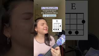 Video thumbnail of "¡3 CANCIONES, 4 ACORDES! Tutorial Fácil en el Ukelele #shorts"